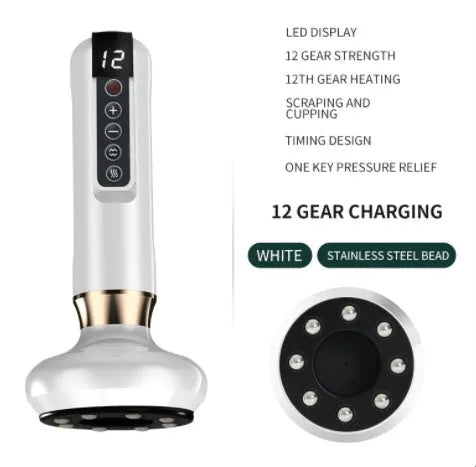 Electric Vacuum Cupping Massager For Body Anti-Cellulite - Bellarte Enchanté Electric Vacuum Cupping Massager For Body Anti-Cellulite